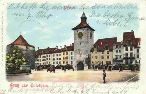 AK / Ansichtskarte  Solothurn_Soleure_SO Bielertor