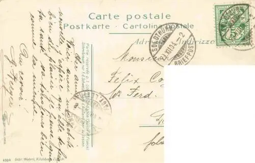 AK / Ansichtskarte  Solothurn_Soleure_SO Partie an der Aare