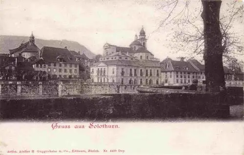 AK / Ansichtskarte  Solothurn_Soleure_SO Blick zur Altstadt