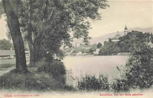 AK / Ansichtskarte  Solothurn_Soleure_SO Partie an der Aare