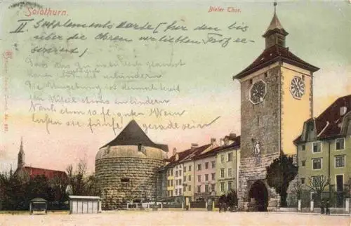AK / Ansichtskarte  Solothurn_Soleure_SO Bieler Tor