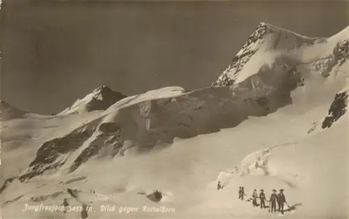 AK / Ansichtskarte  Jungfraujoch_3457m_BE mit Rottalhorn