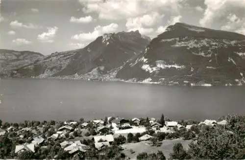 AK / Ansichtskarte  Krattigen_BE Thunersee Sigriswiler Rothorn und Niederhorn