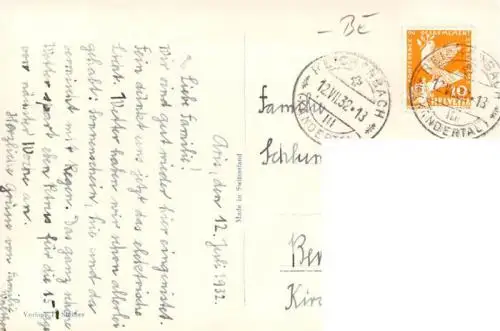 AK / Ansichtskarte  Kien_Reichenbach_Kandertal_BE Aris Gehrihorn Bluemlisalp