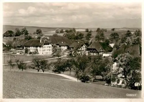 AK / Ansichtskarte  Grasswil_BE Panorama Schulhaus