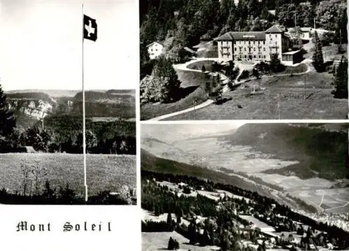 AK / Ansichtskarte  Mont-Soleil_St_Imier_BE Panorama Sport Hotel