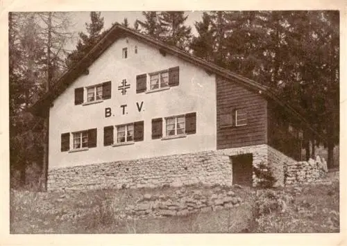 AK / Ansichtskarte  Orvin_BE Berg und Skihaus des Buergerturnvereins Biel