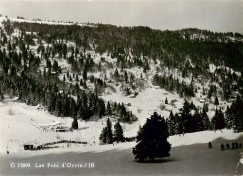 AK / Ansichtskarte  Les_Pres-d_Orvin_BE Panorama