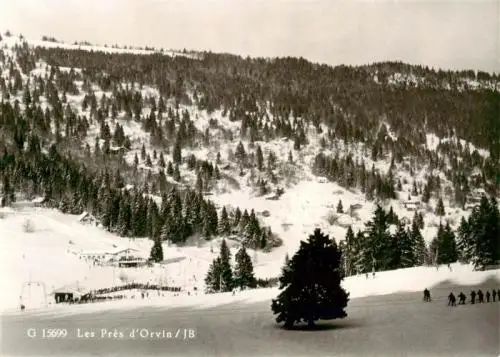 AK / Ansichtskarte  Les_Pres-d_Orvin_BE Panorama