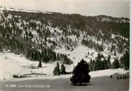 AK / Ansichtskarte  Les_Pres-d_Orvin_BE Panorama