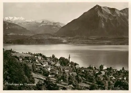AK / Ansichtskarte  Hilterfingen_Thunersee_BE Panorama
