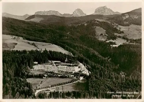 AK / Ansichtskarte  Gurnigel_Guggisberg_BE Grand Hotel Gurnigel Bad Fliegeraufnahme