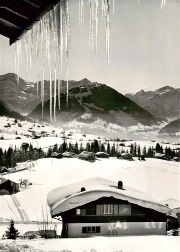 AK / Ansichtskarte  Schoenried_Gstaad_BE Panorama