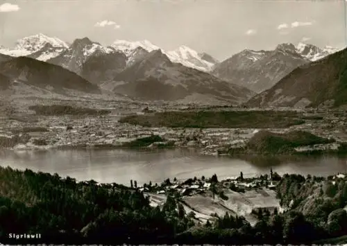 AK / Ansichtskarte  Sigriswil_Thunersee_BE Panorama