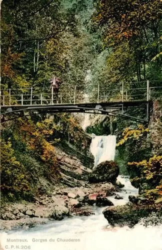 AK / Ansichtskarte  Montreux__VD Gorges du Chauderon