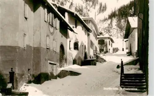 AK / Ansichtskarte  Pontresina Dorfstrasse