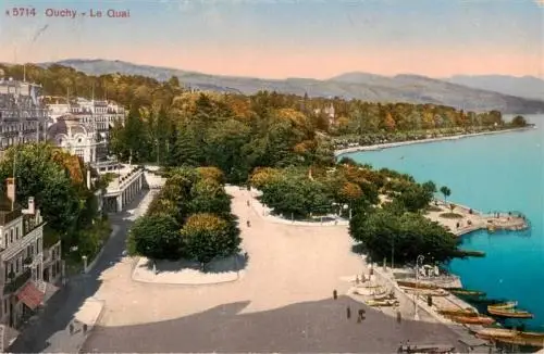 AK / Ansichtskarte  Ouchy_LAUSANNE_VD Le Quai