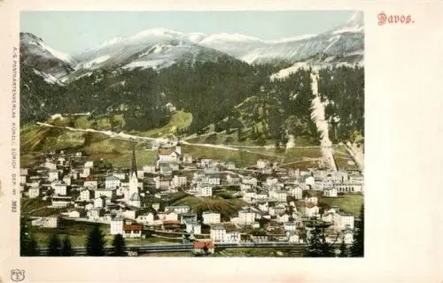 AK / Ansichtskarte  DAVOS_GR Panorama