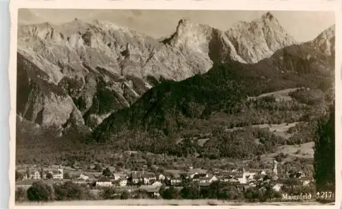 AK / Ansichtskarte  Maienfeld_Mayenfeld_GR Panorama