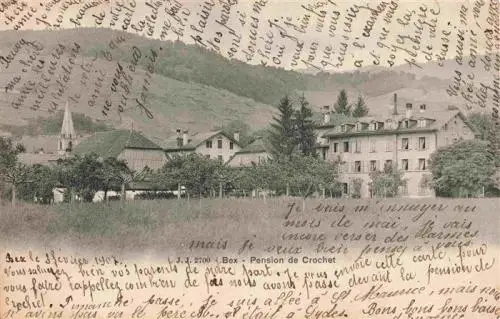 AK / Ansichtskarte  Bex-les-Bains_VD Pension de Crochet