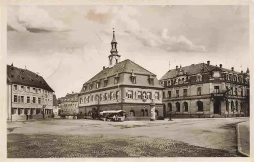 AK / Ansichtskarte  Emmendingen_BW Marktplatz mit Rathaus