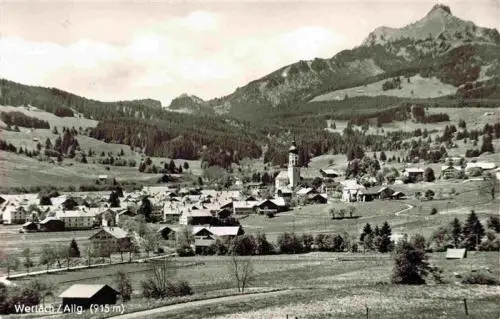 AK / Ansichtskarte  Wertach_Bayern Panorama