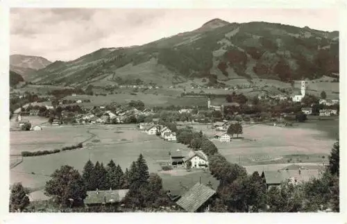 AK / Ansichtskarte  Pfronten_Bayern Panorama Blick zum Edelsberg