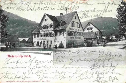 AK / Ansichtskarte 73961265 Unterreichenbach__Calw_BW Gasthof zum Hirsch