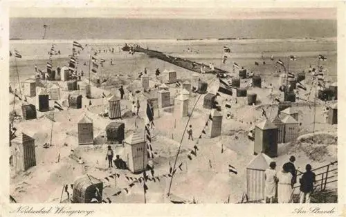 AK / Ansichtskarte  Wangerooge_Wangeroog_Nordseebad Am Strand