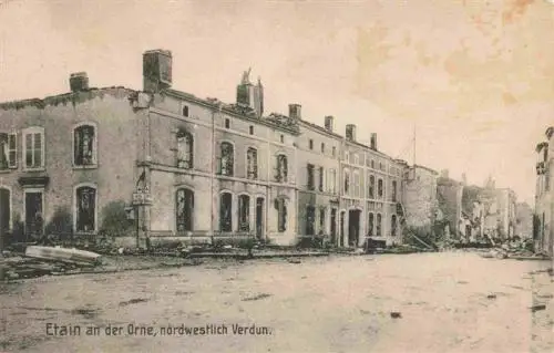 AK / Ansichtskarte  Etain_55_Meuse Westlicher Kriegsschauplatz Truemmer 1. Weltkrieg