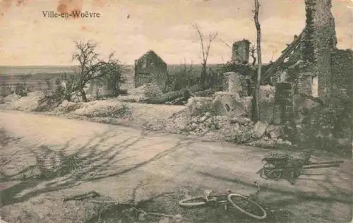 AK / Ansichtskarte  Ville-en-Woevre_55_Meuse Westlicher Kriegsschauplatz Truemmer 1. Weltkrieg