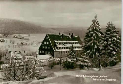 AK / Ansichtskarte  Rehefeld-Zaunhaus_Altenberg FDGB Erholungsheim Aufbau