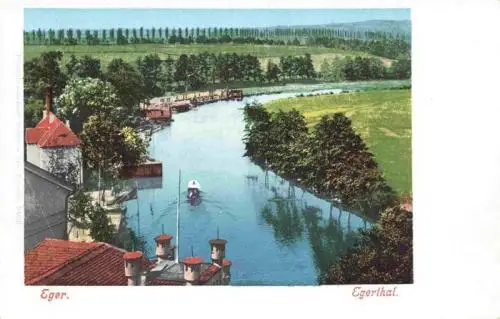 AK / Ansichtskarte  Eger__Cheb_CZ Panorama Egerthal