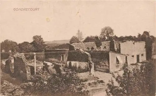 AK / Ansichtskarte  Gondrecourt_-le-Chateau_55_Meuse Westlicher Kriegsschauplatz Truemmer 1. Weltkrieg