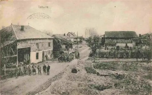 AK / Ansichtskarte  Tahure_51_Marne Dorfstrasse Westlicher Kriegsschauplatz Truemmer 1. Weltkrieg