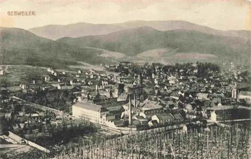 AK / Ansichtskarte  Gebweiler_Guebwiler_68_Haut-Rhin_Alsace Panorama Feldpost