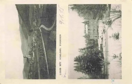 AK / Ansichtskarte  Lusie_Lusse_St-Die-des-Vosges_88 Panorama Schloss Vogesen