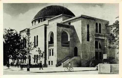 AK / Ansichtskarte  Tel-Aviv-Jaffa_Israel The large synagogue