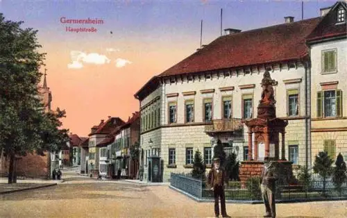 AK / Ansichtskarte 73961465 Germersheim Hauptstrasse Denkmal