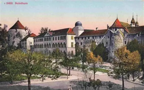 AK / Ansichtskarte  Solothurn_Soleure_SO Motiv im Stadtzentrum Tuerme