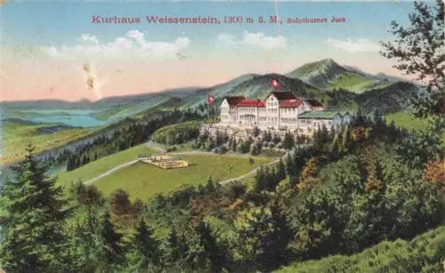 AK / Ansichtskarte  Weissenstein_1300m_SO Panorama Blick zum Kurhaus