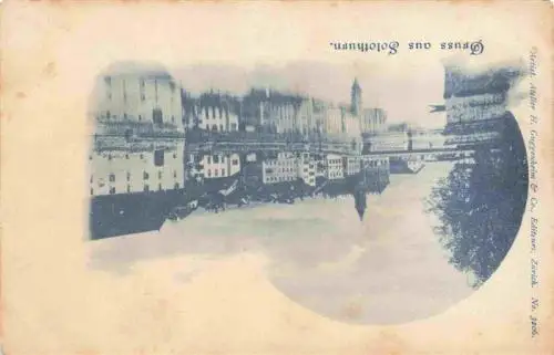 AK / Ansichtskarte  Solothurn_Soleure_SO Partie an der Aare