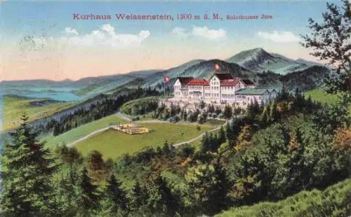 AK / Ansichtskarte  Weissenstein_1300m_SO Panorama Blick zum Kurhaus