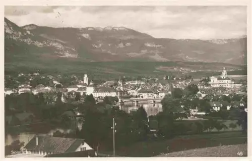 AK / Ansichtskarte  Solothurn_Soleure_SO Panorama