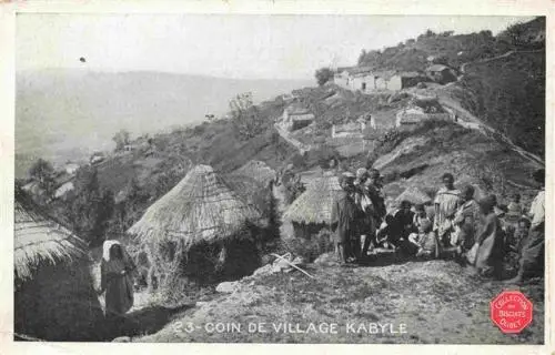 AK / Ansichtskarte  Kabyle_Algerie Coin de village