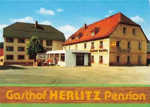 AK / Ansichtskarte 73961521 Trockau_Pegnitz Gasthof Pension Herlitz