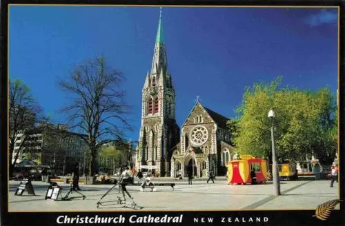AK / Ansichtskarte 73961551 Christchurch__Canterbury_NZ Cathedral