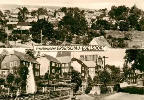 AK / Ansichtskarte 73961573 Egelsdorf Erholungsort Droebischau Teilansichten