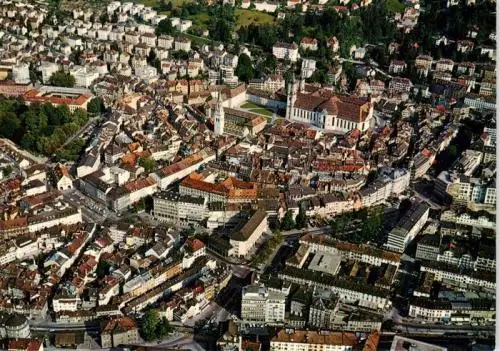 AK / Ansichtskarte  St_Gallen_SG Fliegeraufnahme