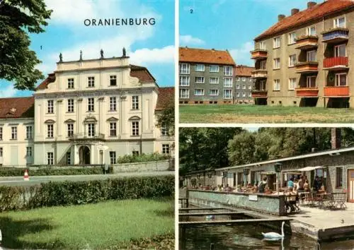 AK / Ansichtskarte  Oranienburg Schloss Matthias Thesen Strasse Am Lehnitzsee